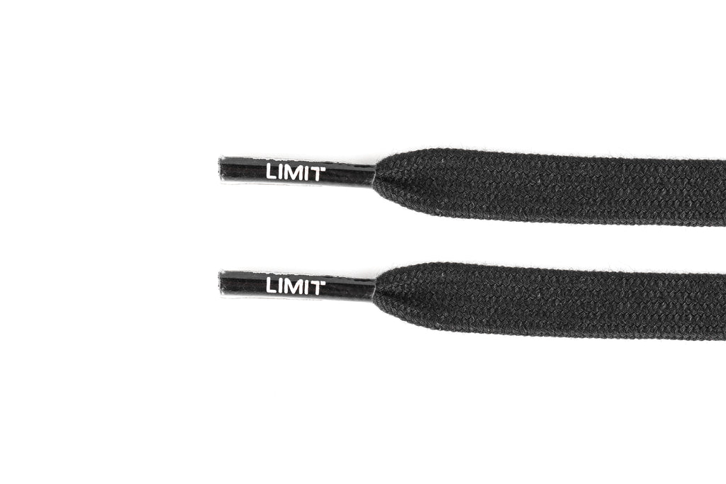 Bold - Cordones planos - Negro