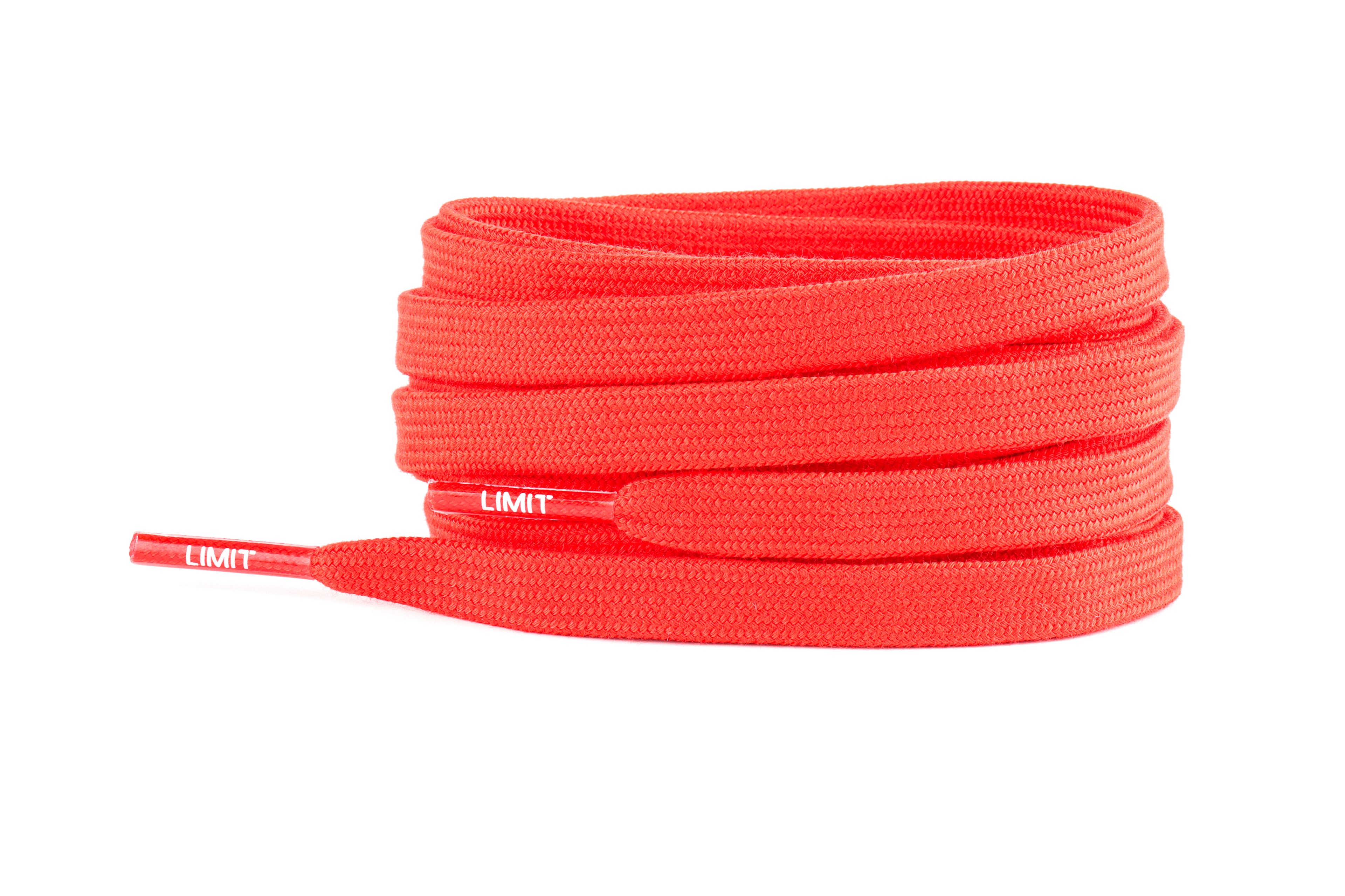 Bold - Cordones planos - Rojo