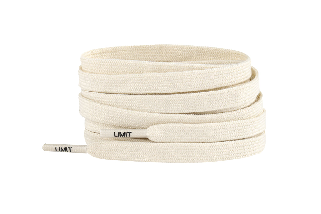 Bold -Cordones planos - Crema